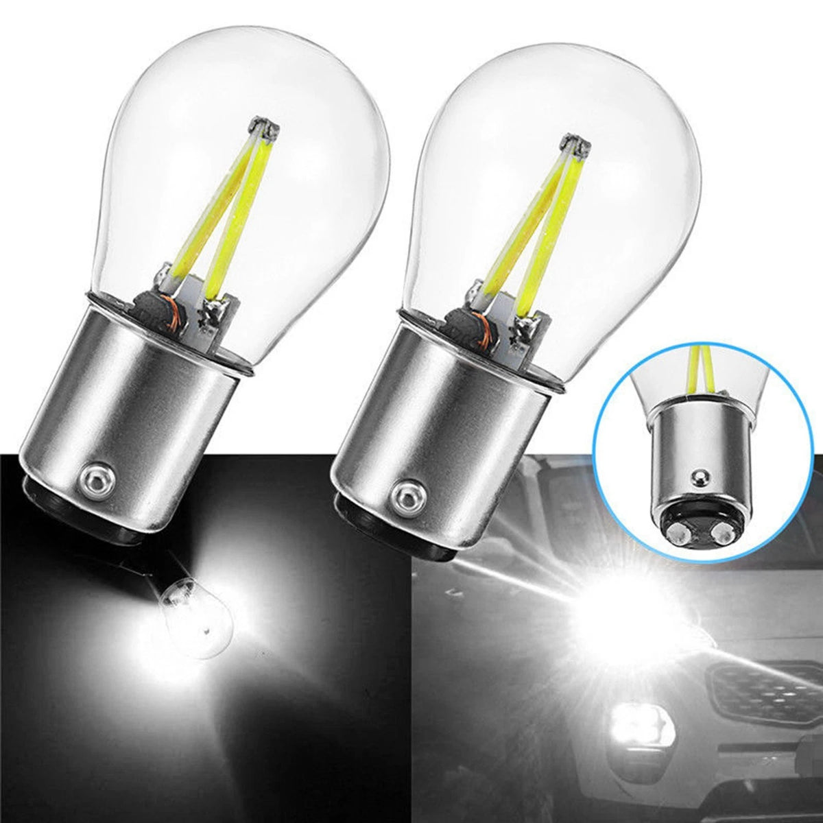 LED Reverse Stop Signal Light Bulb for Vehicle