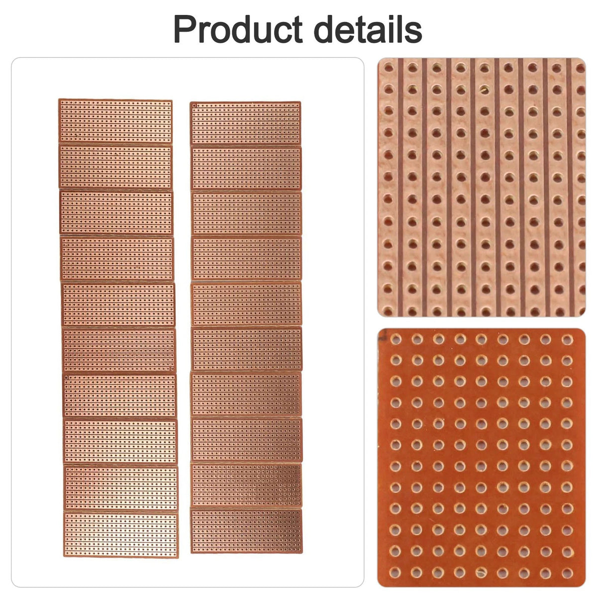 Circuit Practice Board PCB for DIY Projects (1.0mm Hole Diameter)