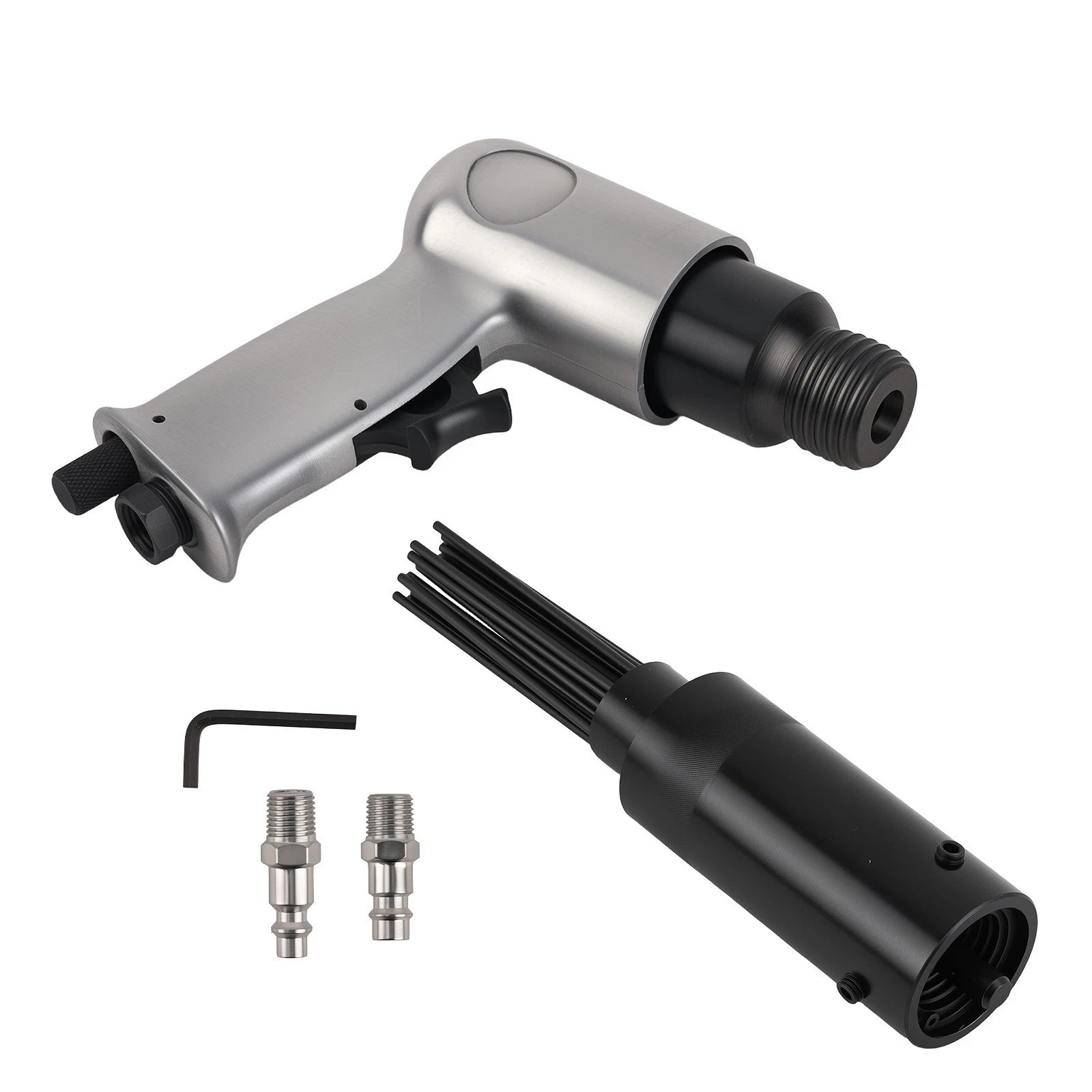 Pistol Grip Air Needle Scaler Pneumatic Tool for Rust Removal