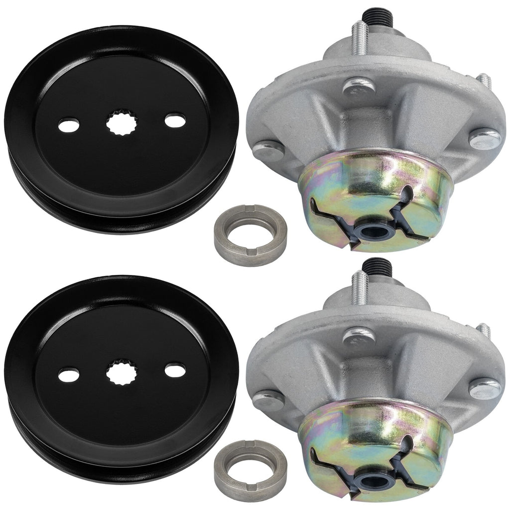 Spindle Assembly W Pulley Front 48 Inch for John Deere LX289 (2010–2018)