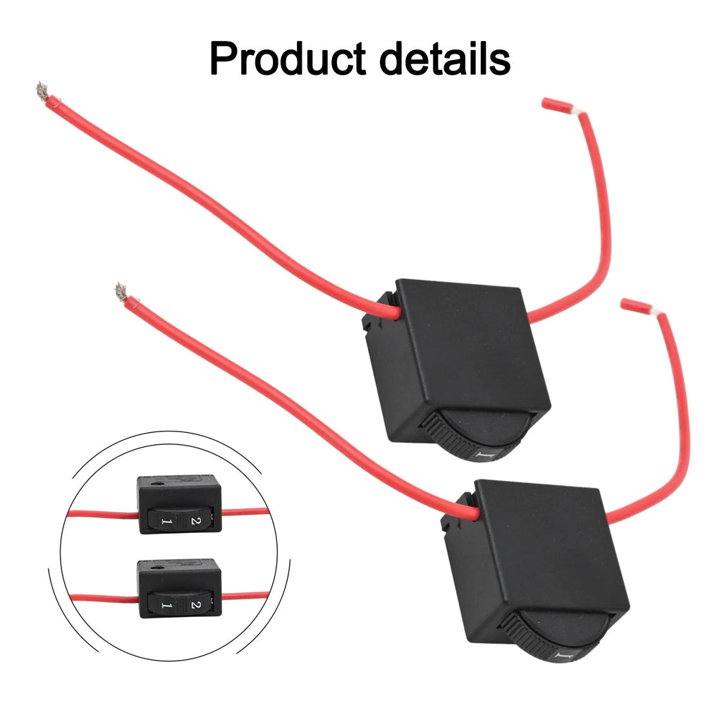 2X Electric Angle Grinder Switches 6 Speed for 220V 250V