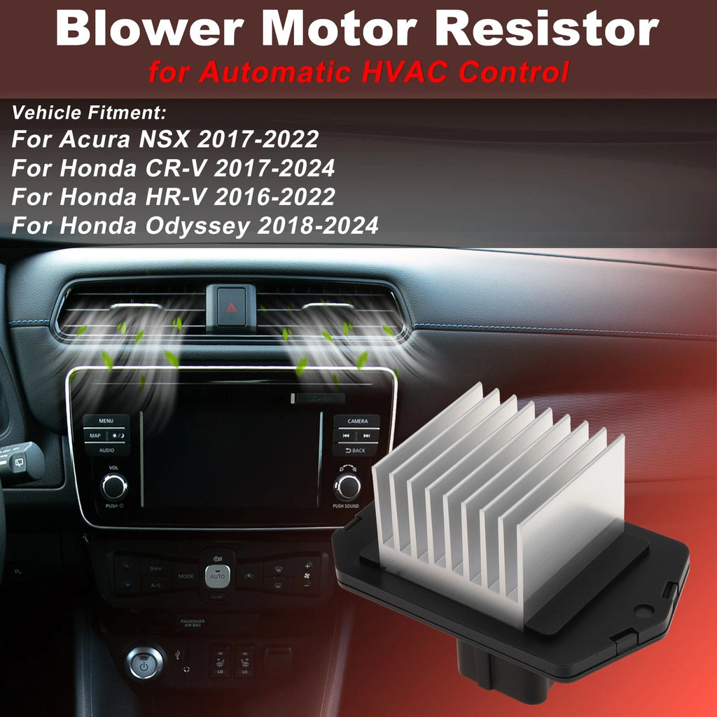 Blower Motor Resistor for Acura NSX (2017–2022) Replace 79330THRA51
