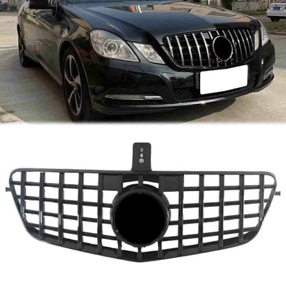 Gloss Black Front Grille for Mercedes Benz E-Class W212 (2010–2013)