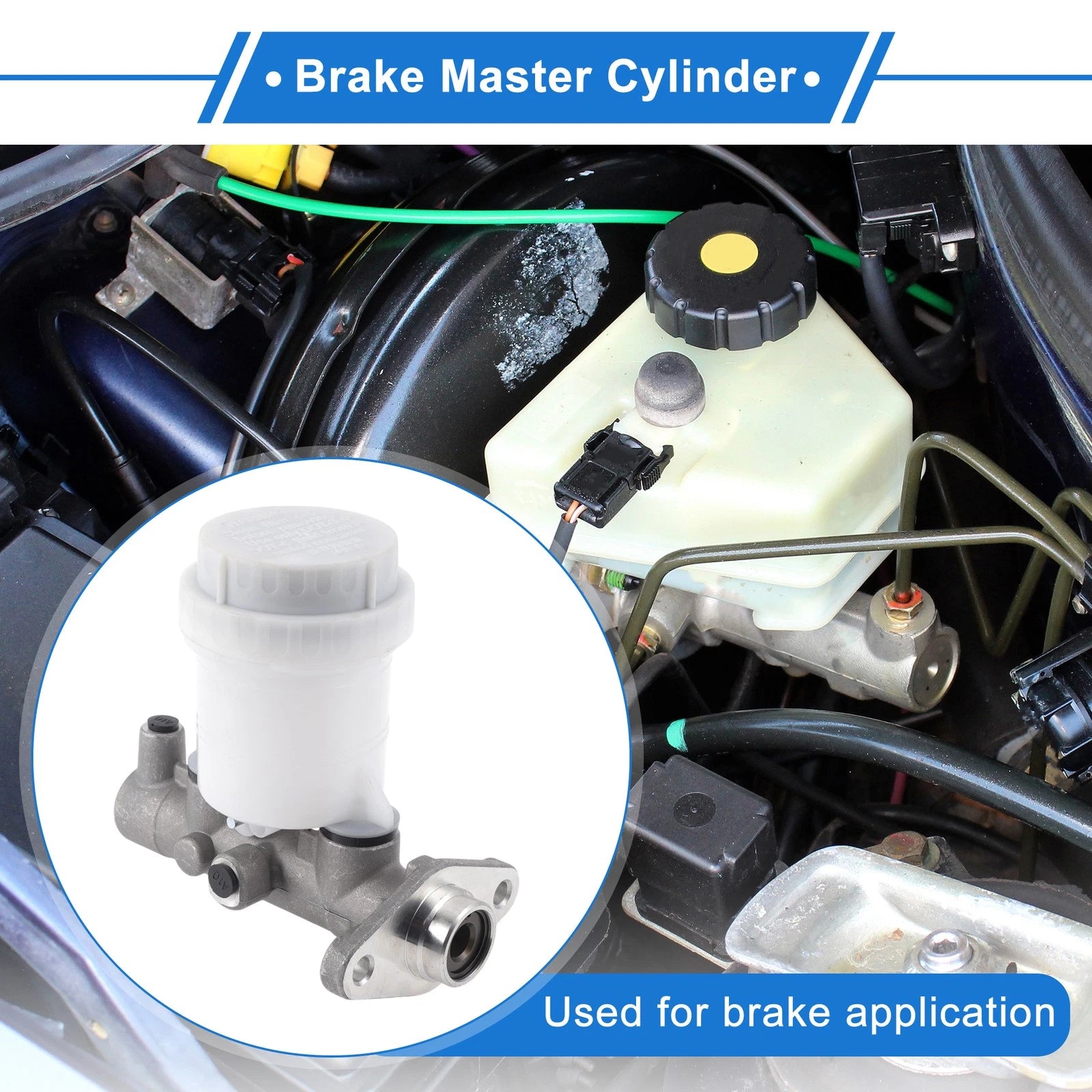 Brake Master Cylinder With Reservoir for Mitsubishi Montero (1997–2006)