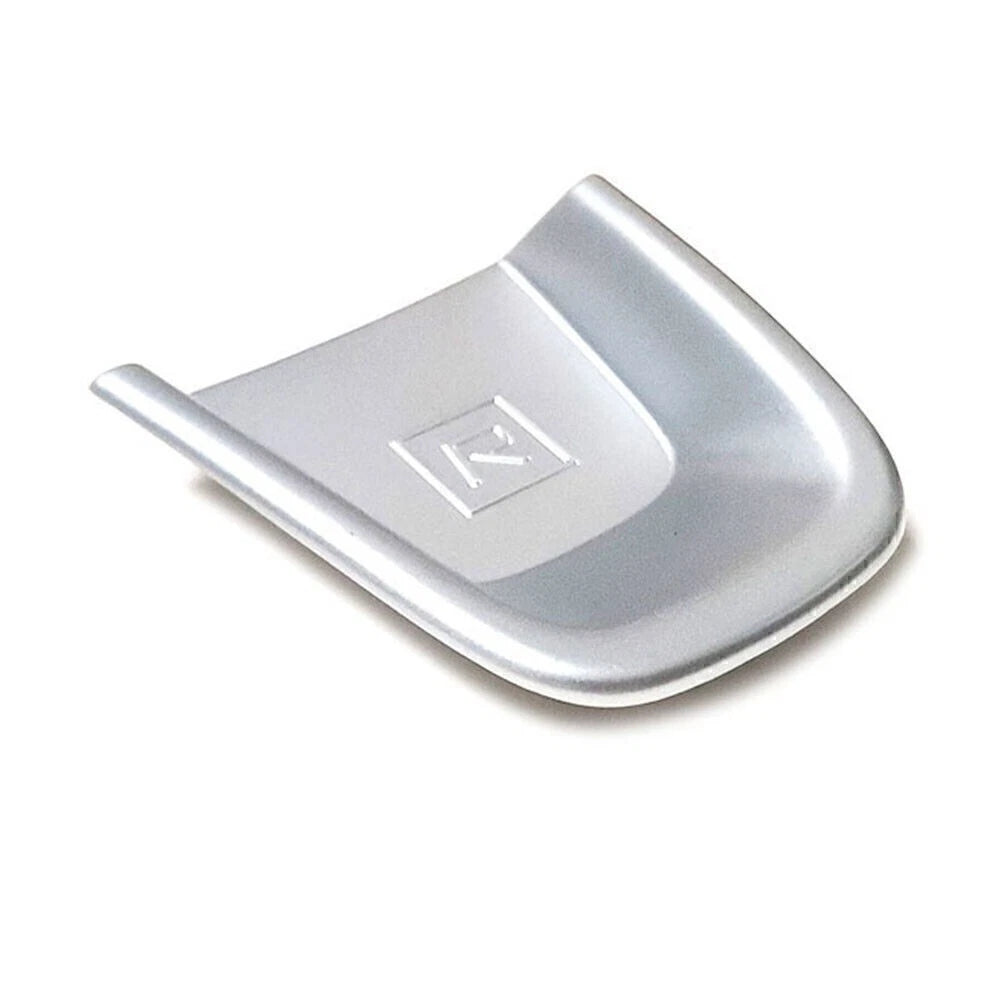 ABS Inner Steering Wheel Decor Cover Trim for Volvo XC40 (2018–2020) Matte Silver