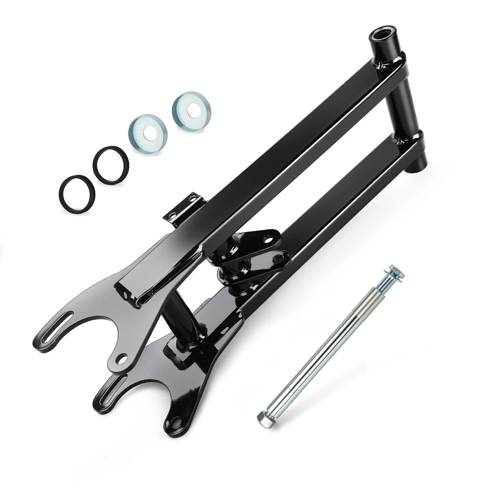 2" Extended Black Rear Swingarm for Yamaha YFZ350 Banshee 350 (1987–2006)