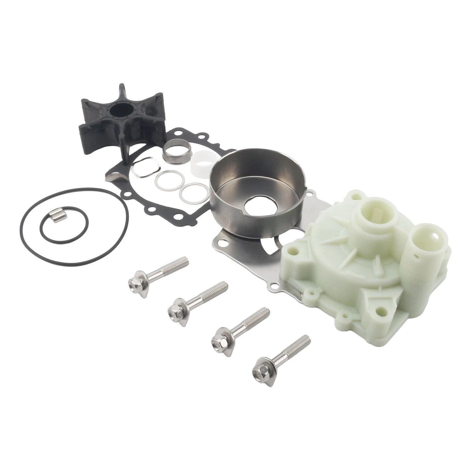 Water Pump Impeller Service Kit 68V-W0078-00 for Yamaha 4Str F 75-115 HP (1996–2023)