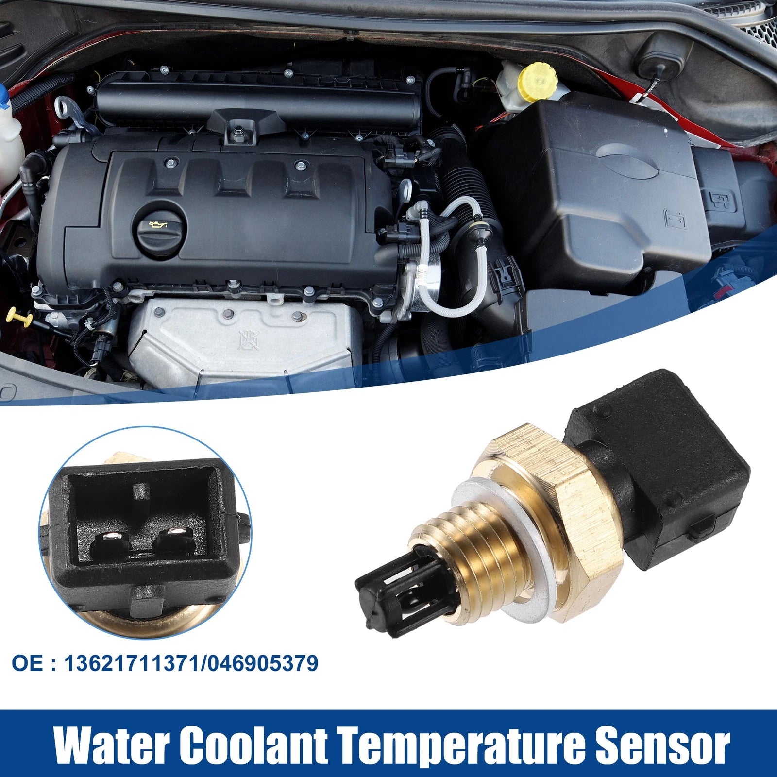 Engine Coolant Temperature Sensor for VW Golf 1993–2001