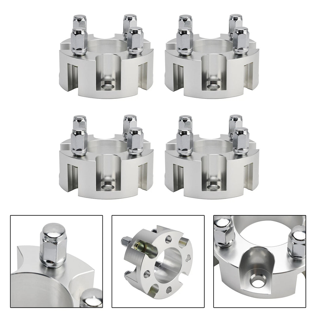 2 Inch Wheel Spacers Kit with Lug Nuts for Yamaha Club Car EZGO