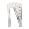 Measuring Ruler Tool for Watch Bands - Stainless Steel