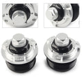 2X Front Fork Shock Adjusters for Yamaha R15 V3 (2017–2019) 47MM Silver