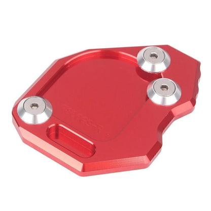 Kickstand Side Stand Pad Plate for BMW F800GS (2008–2015) Red