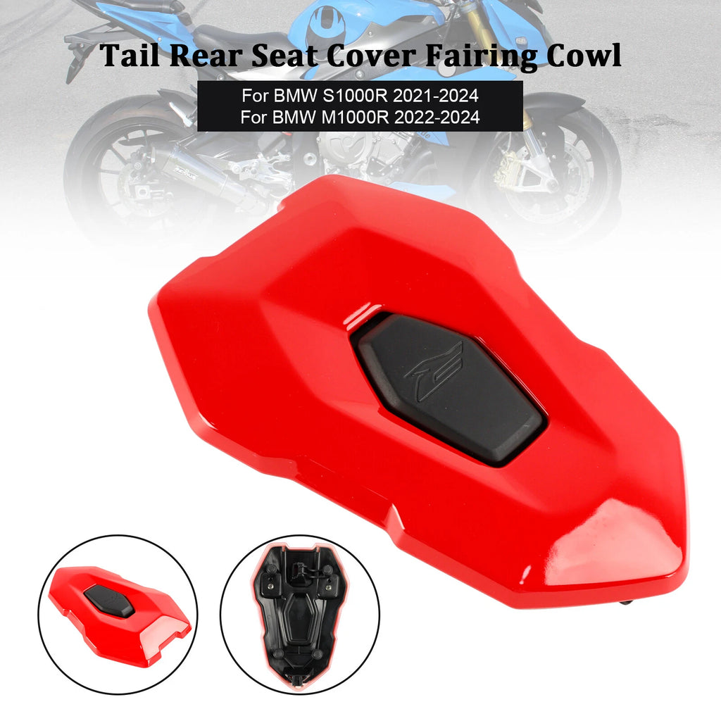 Tail Rear Seat Cover Fairing Cowl for BMW S1000R M1000R (2021–2024) Red T9