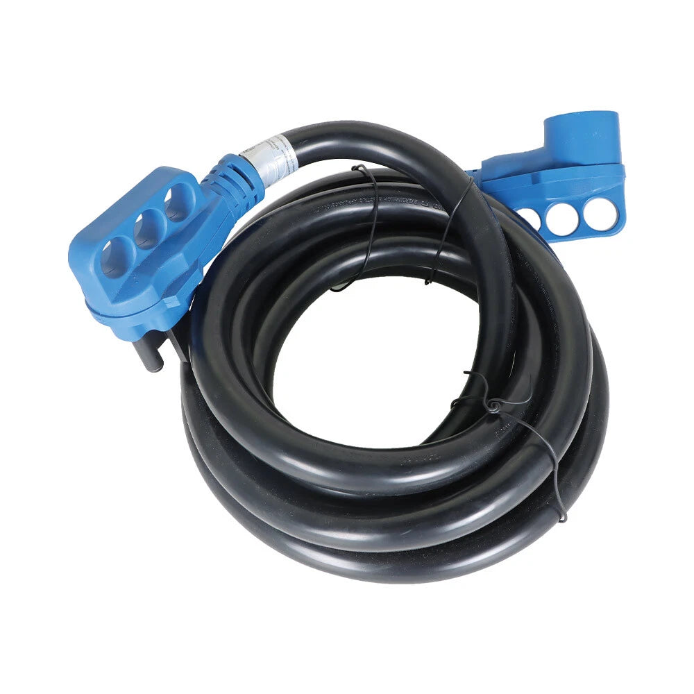 15 Feet 50 Amp RV Power Extension Cord with LED Indicator 14-50P/14-50R