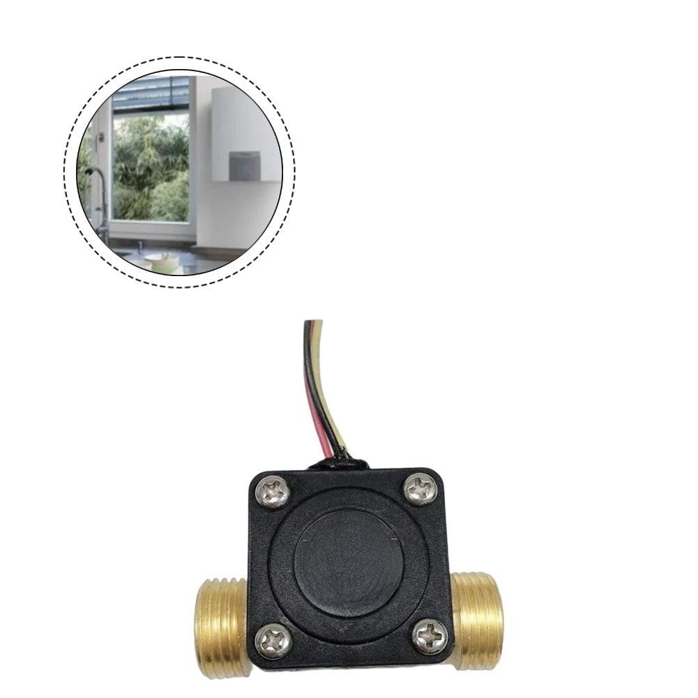 Water Flow Sensor Switch Brass with Hall Effect for Automotive Applications