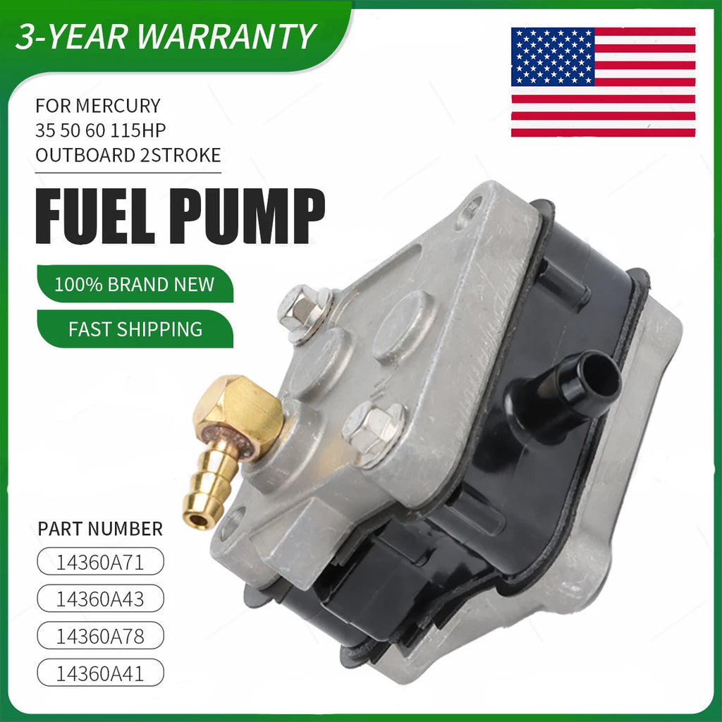 Fuel Pump for Mercury (14360A16, 14360A41, 14360A43, 14360A50, 14360A71, 14360A73)