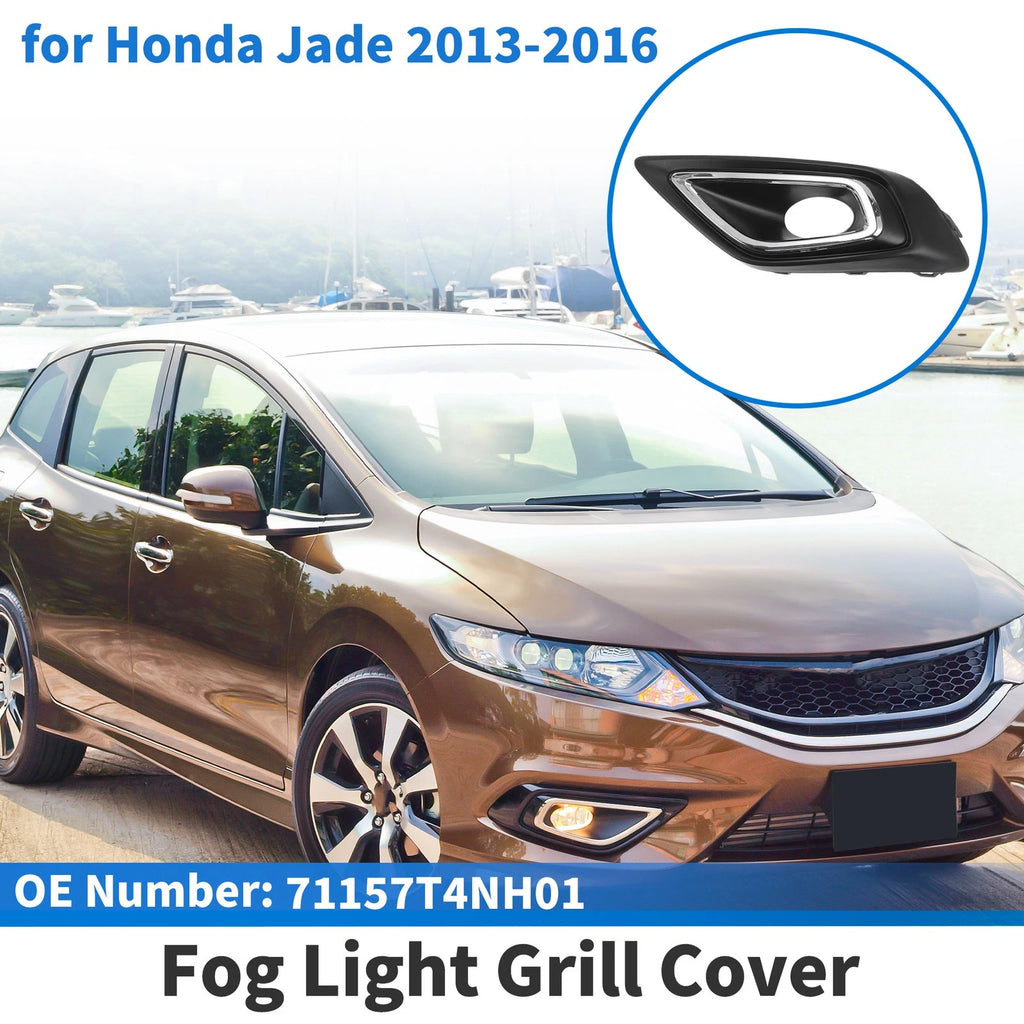 Front Left Fog Light Grill Replacement for Honda Jade (2013–2016)
