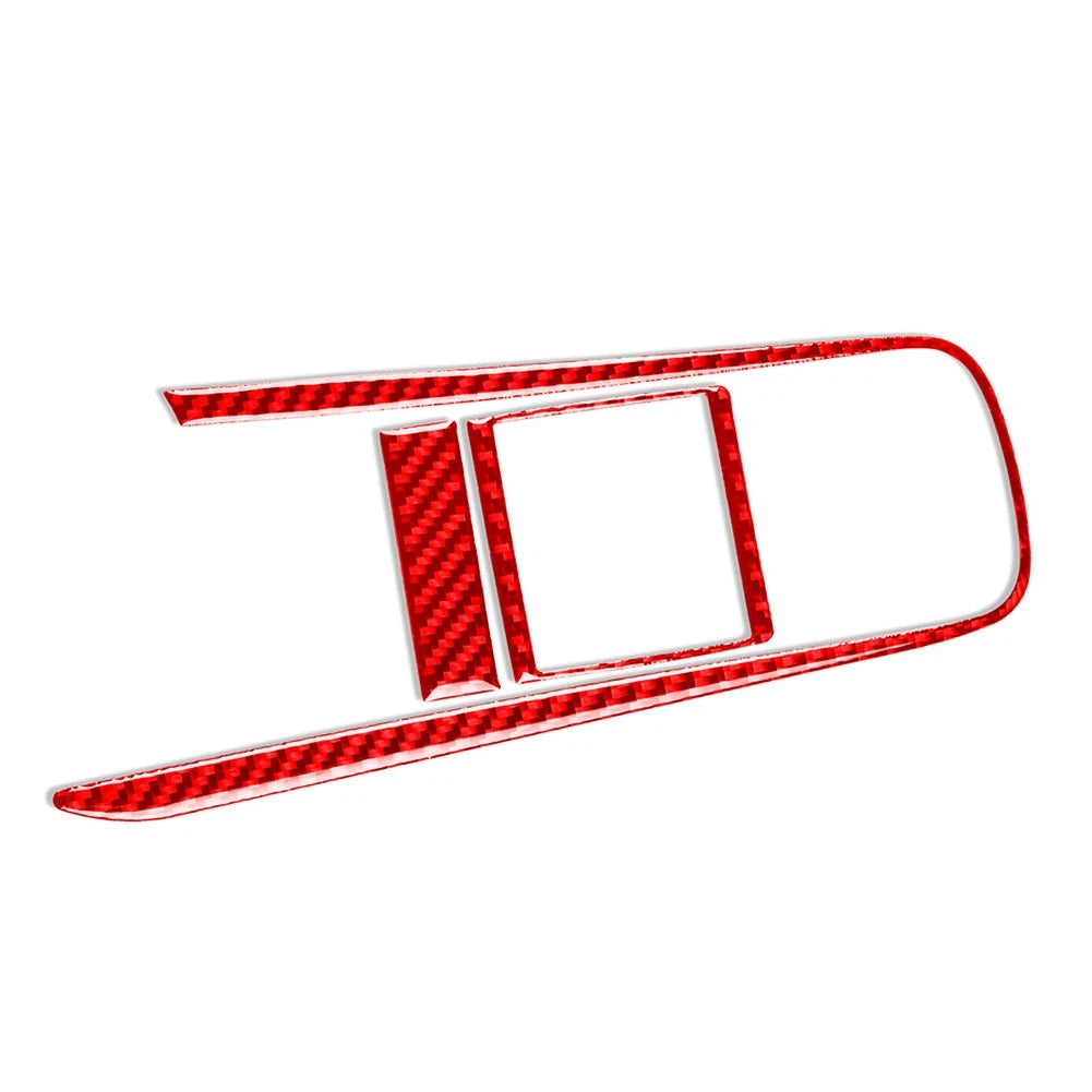 Gear Shift Console Panel Cover Trim for Lexus RC300 RC350 RC200T (2015–2022) Red