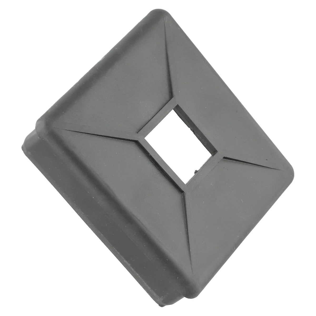 Set of 2 Black PE Bumper Covers for RV 4 Inch