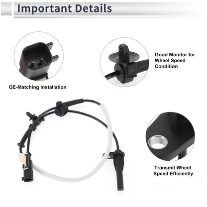 ABS Wheel Speed Sensor No. 23233799 for Chevrolet Colorado (2015–2022)