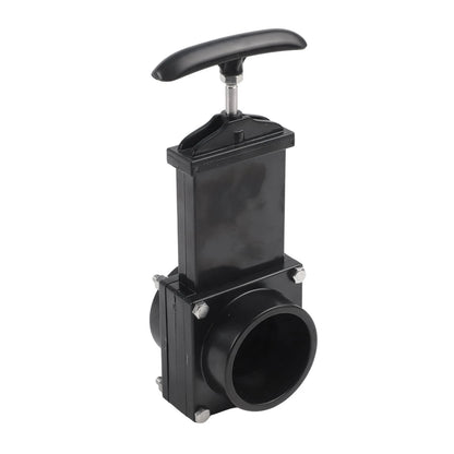 ABS Plastic Waste Valve Body with Handle 50mm 75mm for RV Sewer Systems