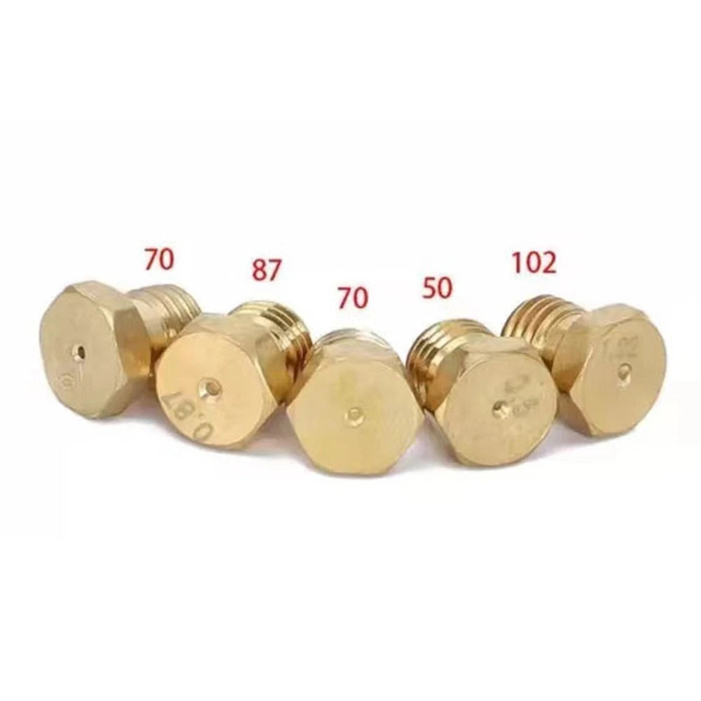 Set of 5 LPG Gas Jets for Enhanced Performance