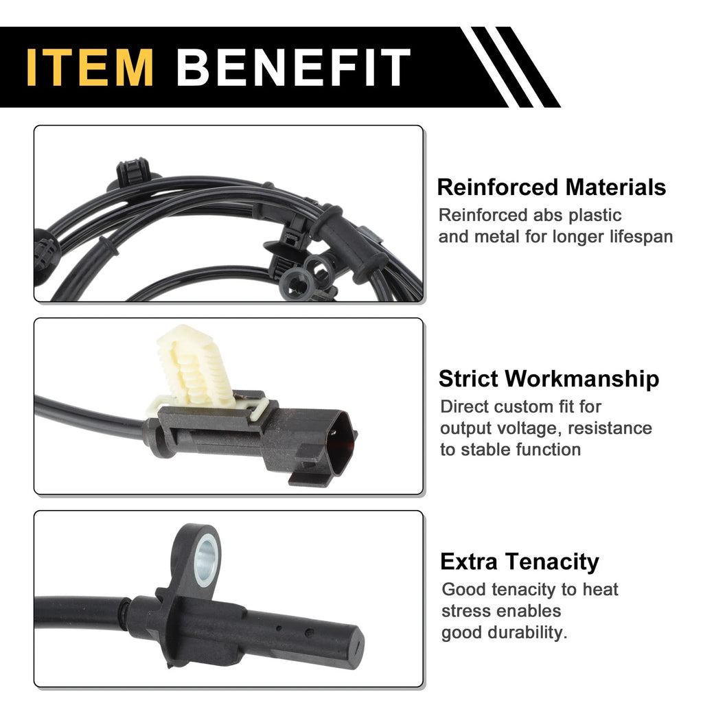 ABS Wheel Speed Sensor No.FL342C190AC for Ford Mustang (2015–2020)