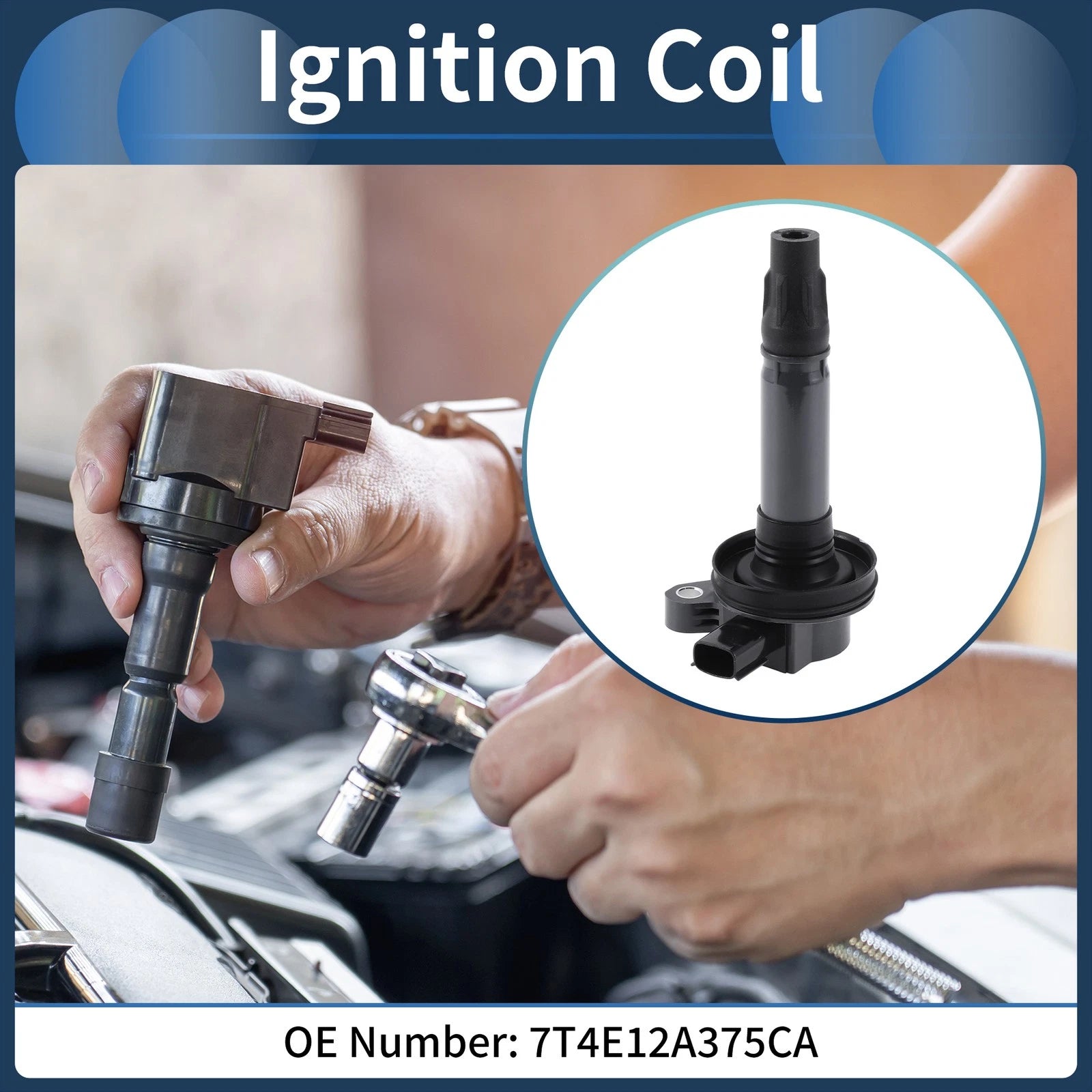 Ignition Coil Pack No. 7T4E12A375C for Ford Explorer (2011–2017)