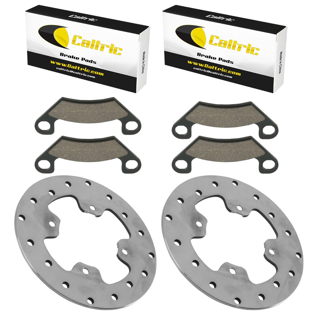 Rear Brake Pads With Disc Rotor Replacement for John Deere RSX860i (2020–2024)