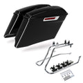 4" Stretched Hard Saddlebags Speaker Lids Bracket for Harley Softail (1984–2017)