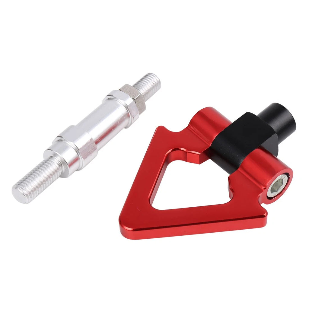 Trailer Tow Towing Hook for Honda Front Rear Red Aluminum Alloy (—)