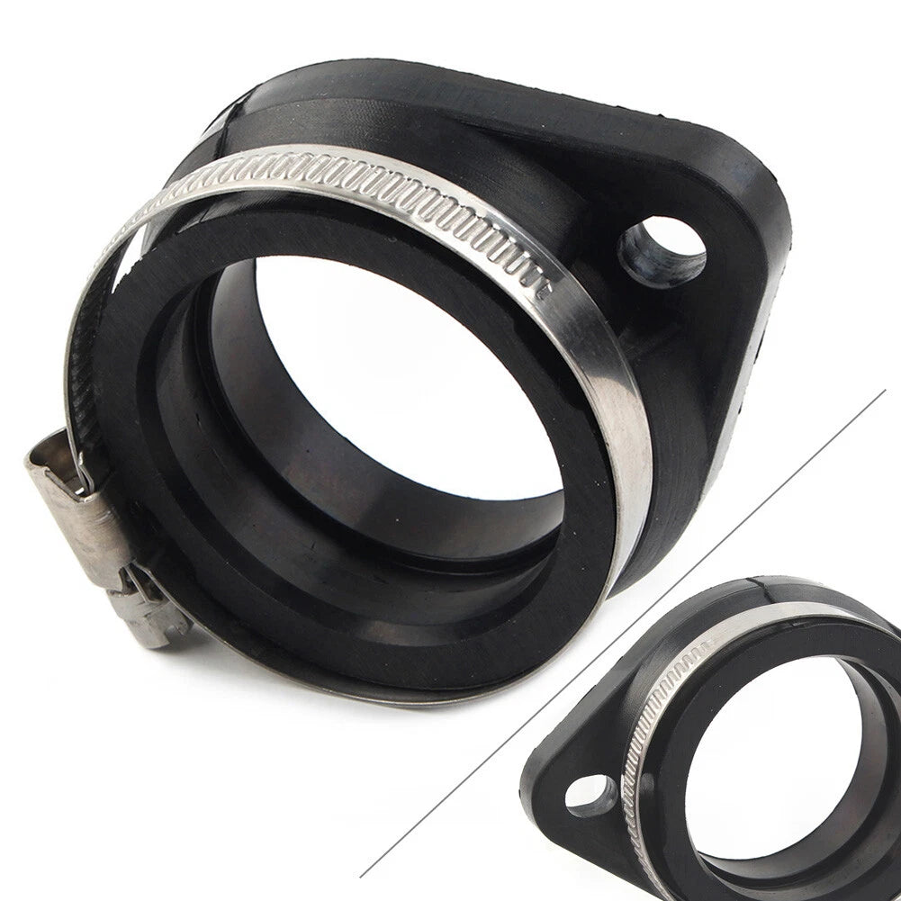 45mm Flange Carb Adapter Manifold Boot for Harley (Mikuni HSR45)
