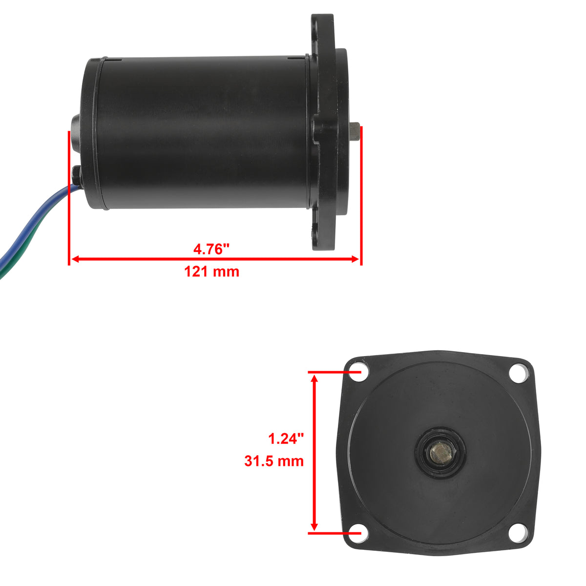 Tilt Trim Motor for OMC Evinrude Johnson 40-60HP (2004-2009) 25HP (2009)