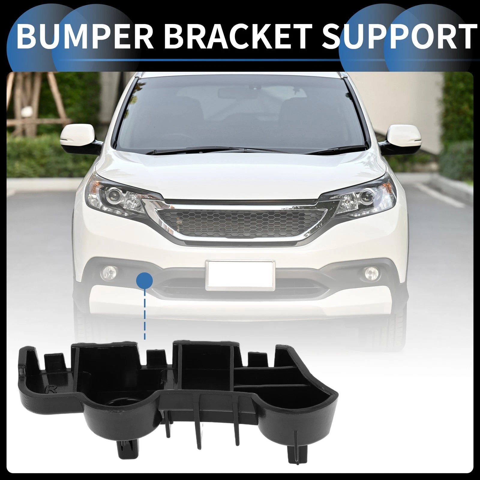 1 Pc Right Front Bumper Retainer Bracket No. 622209N00A for Nissan Maxima (2016–2023)