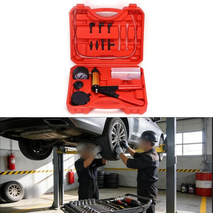 Compact Brake Service Kit with Pressure Vacuum Pump for Cars Motorcycles