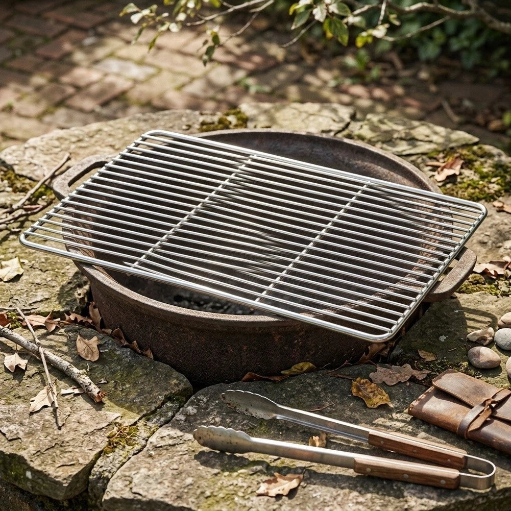 2X Stainless Steel Grill Grates for Reliable Grill