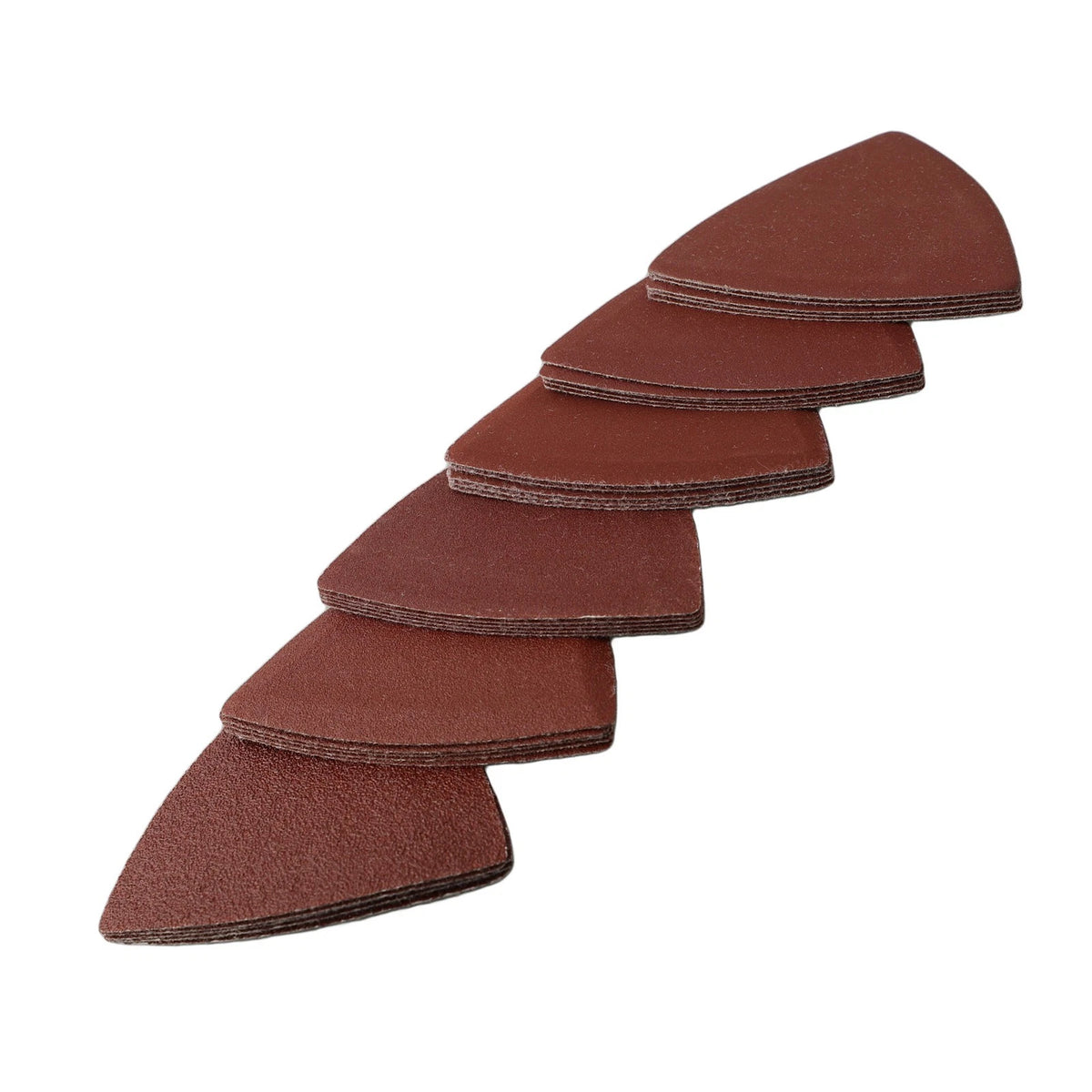 Set of 4 Triangle Sanding Discs 80x80x80mm 120 180 240 320 Grit