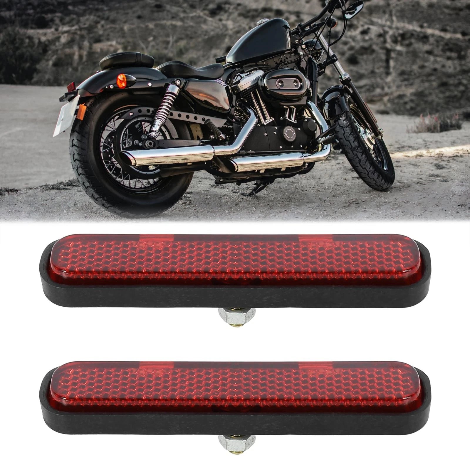 Front Fork Leg Reflective Sticker Left Right for M5 M6 Dirt Bike (Years)