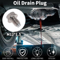 M121.5 Magnetic Oil Drain Plug for Universal Applications (1 Pc)