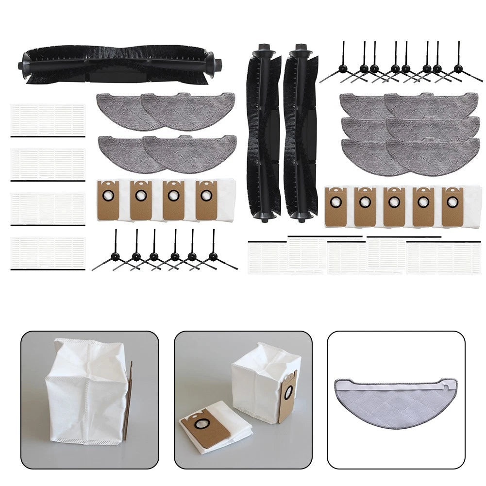 Main Side Brush Dust Bags Mop Filter for Arnagar S8 Pro (2023)