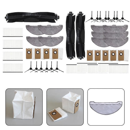 Main Side Brush Dust Bags Mop Filter for Arnagar S8 Pro (2023)