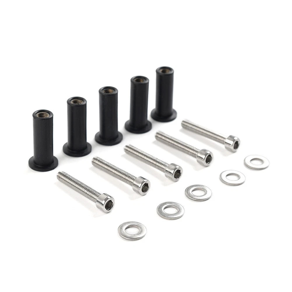 Windshield Bolt Nut Kit for Harley Road Glide (2015–2023)