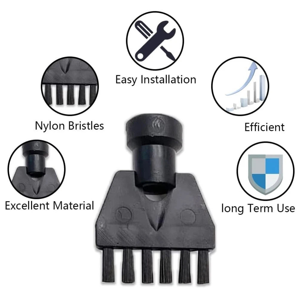Set of 4 Steam Cleaner Brushes for Karcher SC Series (No Year Range)