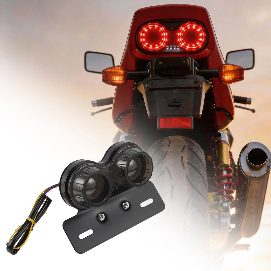 LED Motorcycle Tail Light Brake Turn Signal for Universal (1 pc)