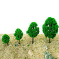 10Pcs 3.14" Model Tree Garden Train Railway Diorama Sand Table Miniature Scenery