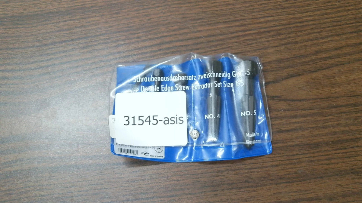 Screw Extractor Set (Size 1-5) for Knipex 9R4719003