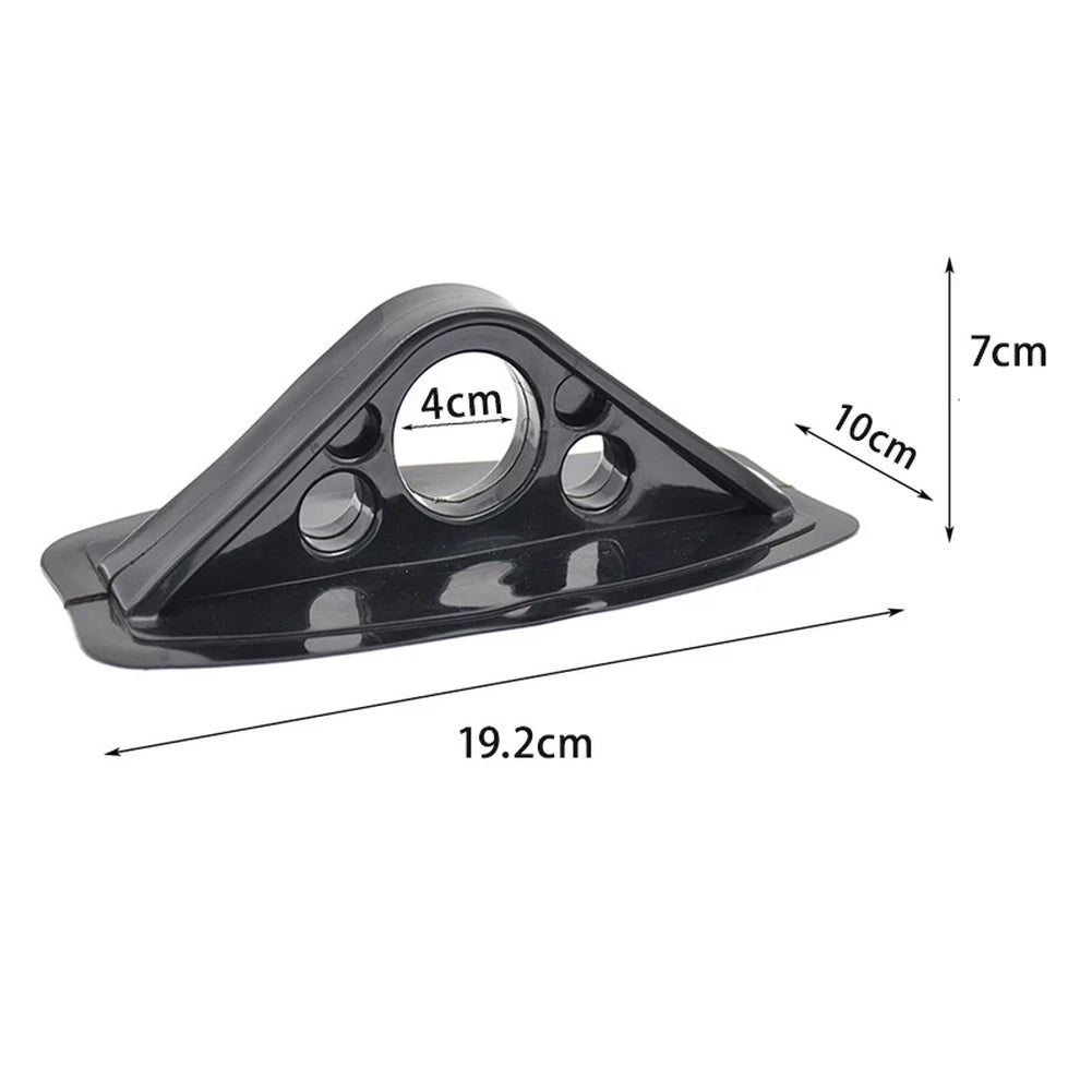 Three Hole Paddle Support for Kayak and Inflatable Boats (ABS Mounting Base)