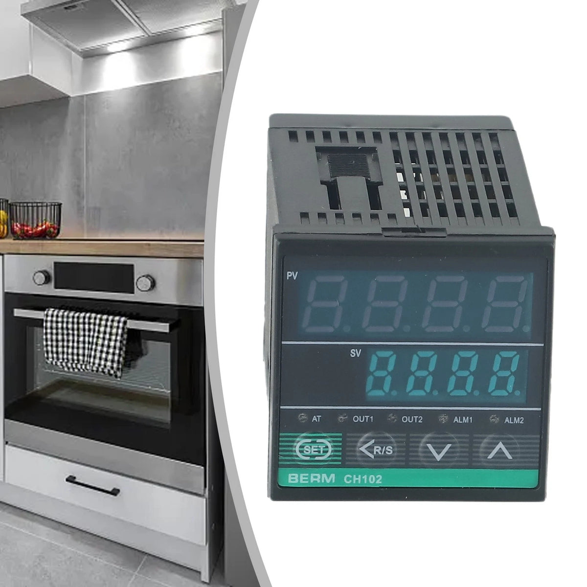 Intelligent Thermostat CH102 RelaySSR Digital Temperature Control