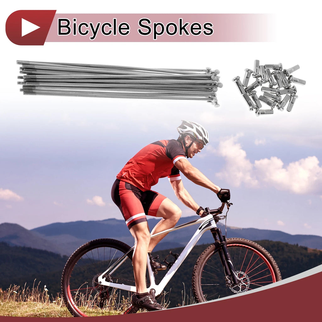 Bicycle Spokes 143mm Heavy Duty Set for 20 Inch Wheels (304 Stainless)