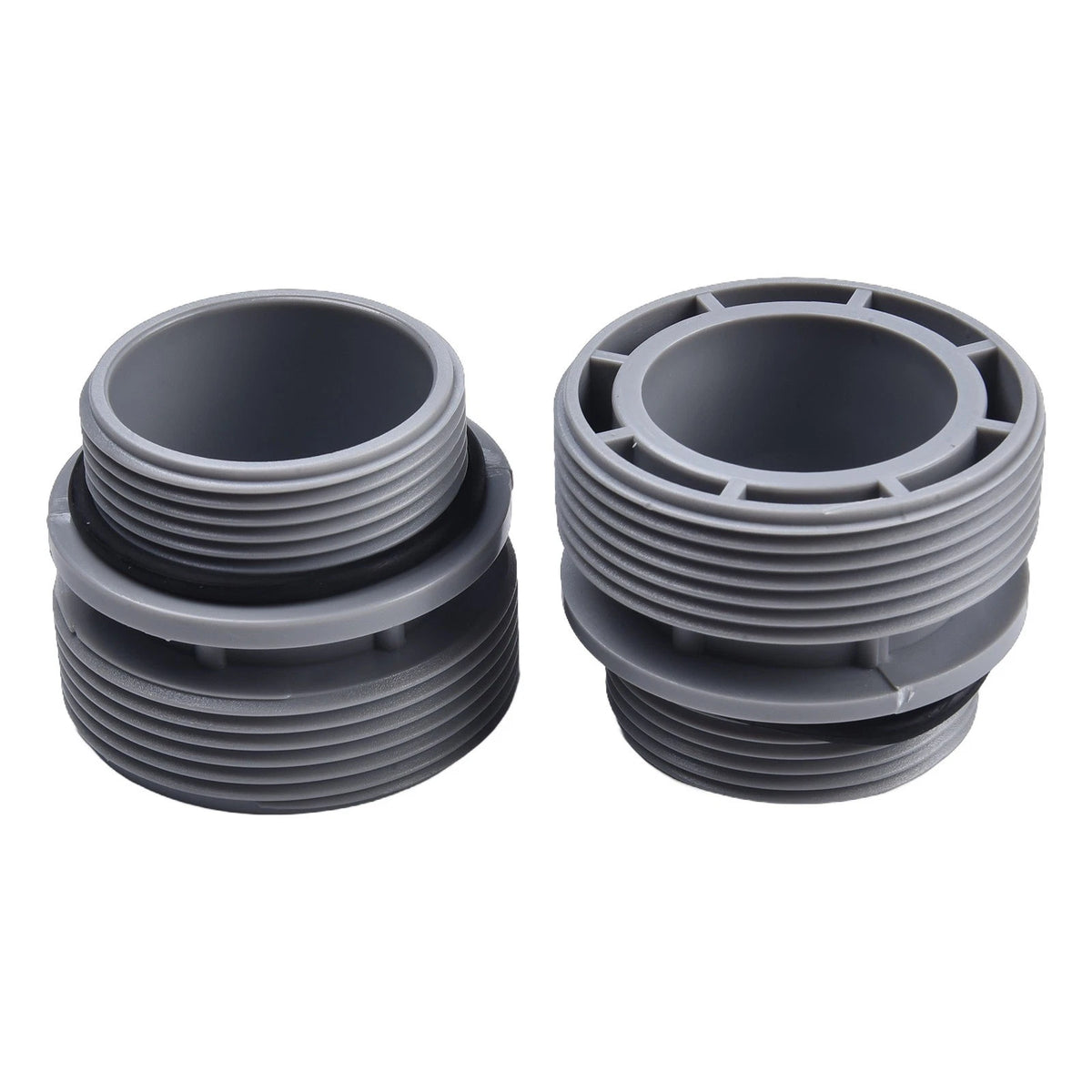 Intex Pool Filter Inlet Outlet Conversion Kit 40mm to 1 1/2 Inch Adapter